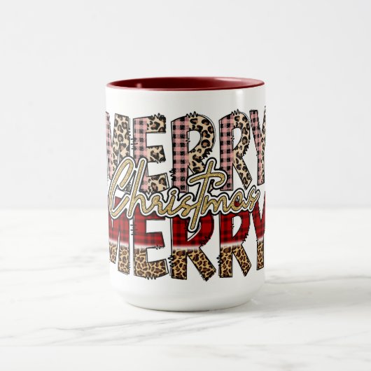 Mug Tape à l'oeil de Joyeux Noël Joyeux Noël (Centre)