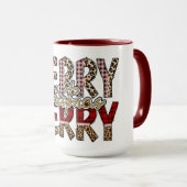 Mug Tape à l'oeil de Joyeux Noël Joyeux Noël (Devant droit)