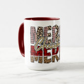 Mug Tape à l'oeil de Joyeux Noël Joyeux Noël (Devant gauche)