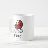 Mug Tape Vers Drôles de Blagues de Ruban Adhésif (Devant gauche)