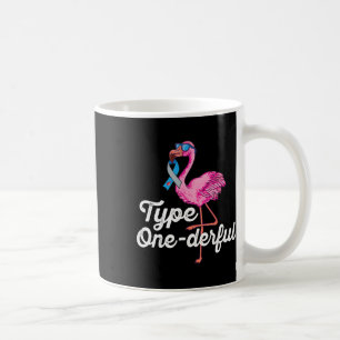 Mug Taperende merveilleux Flamant rose mignon Diabète 
