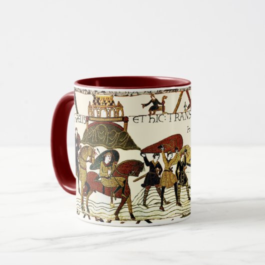 Mug TAPESTRE BAYEUX William au Mont Saint-Michel (Devant gauche)