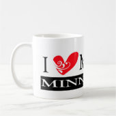 Mug Tapez votre ville du Minnesota (Gauche)