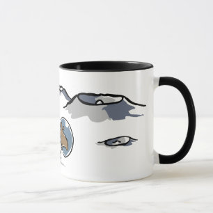 Mug tapir dans l'espace