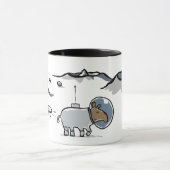 Mug tapir dans l'espace (Centre)