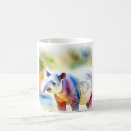 Mug Tapir in the Forest 280924AREF133 - Watercolor (Centre)