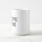 Mug Tapis blanc Carpe Diem (Centre)