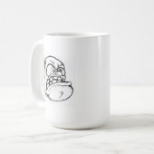 Mug Tapis croquis (Devant gauche)