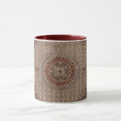 Mug Tapis de tapis turc Kilim Perse antique (Centre)