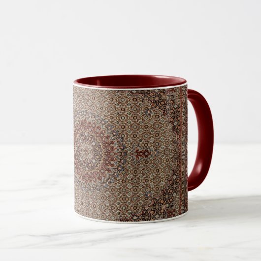 Mug Tapis de tapis turc Kilim Perse antique (Devant droit)
