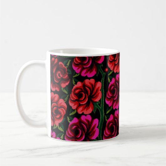Mug Tapis floral kazakh (Gauche)