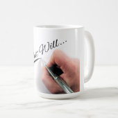 Mug Tapis manuscrit (Devant droit)