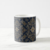 Mug Tapis marocain Compass Star (Devant droit)