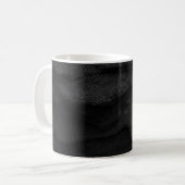 Mug Tapis noir et gris (Devant gauche)