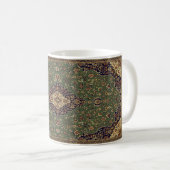 Mug Tapis Oriental à motifs persans turcs (Devant droit)