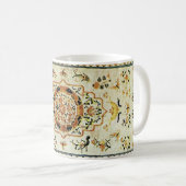 Mug Tapis oriental aux couleurs claires (Devant droit)