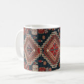 Mug Tapis oriental d'antiquité persan turc Karbistan (Devant gauche)