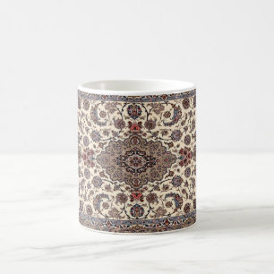 Mug Tapis persan floral oriental motif