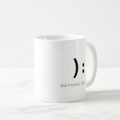 Mug Tapis typographiques (Devant droit)