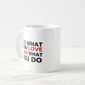 Mug Tapis typographiques (Devant gauche)