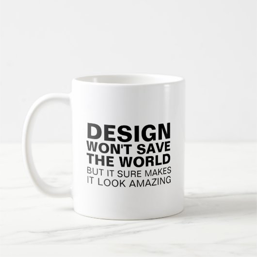 Mug Tapis typographiques (Gauche)
