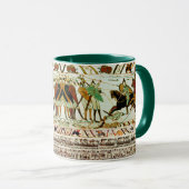 MUG TAPISSERIE BAYEUX, BATAILLE DE HASTINGS, CHEVALIER (Devant droit)