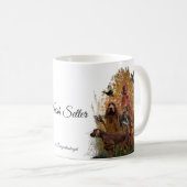 Mug Tapisserie de Setter irlandais Faux Canvas Imprime (Devant droit)