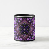 Mug Tapisserie fractée violette (Centre)