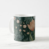 Mug Tapisserie vintage de prairie (Devant gauche)