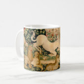 Mug Tapisseries de licorne médiévale Impression : Met (Devant gauche)