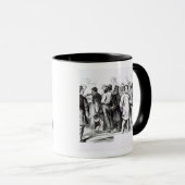 Mug Tapissez les Baggers, 1860s en retard (gravure) (Devant droit)