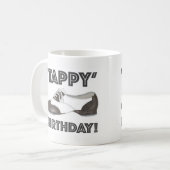 Mug Tappy Joyeux Anniversaire Tap Chaussure Danse Ense (Devant gauche)