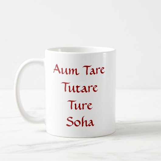 Mug Tara vert (Gauche)