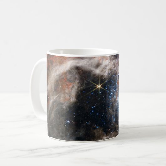 Mug Tarantula Nebula Image de JWST (Devant gauche)