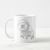 Mug Tardigrade astronaute (Gauche)