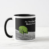 Mug Tardigrade On Moon Funny NASA Apollo 8 (Gauche)