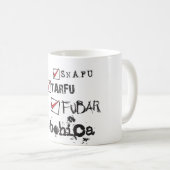 MUG TARFU SNAFU FUBAR BOHICA (Devant droit)