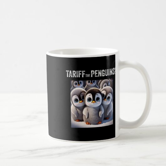 Mug Tarif Les Pingouins. Trump Tarifs (Droite)