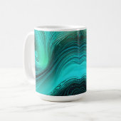 Mug "Tarifa" Bleu des vagues (Devant gauche)