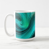 Mug "Tarifa" Bleu des vagues (Gauche)