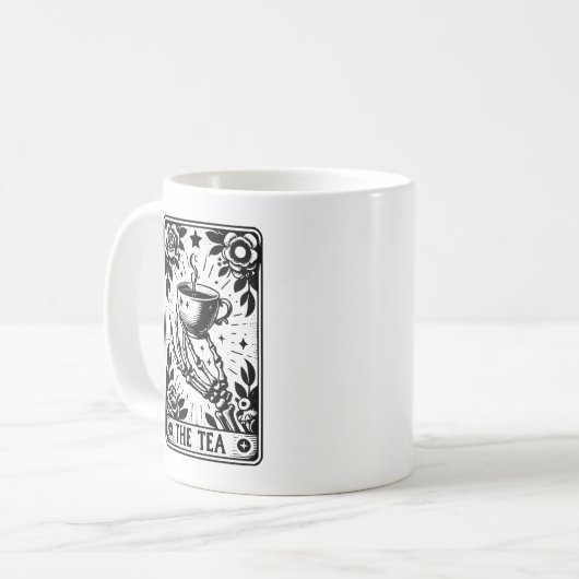 Mug Tarot à boire du thé (Devant gauche)