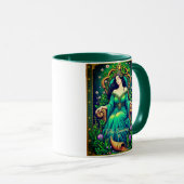 Mug Tarot Card Illustration, The Empress (Devant droit)