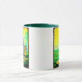 Mug Tarot Card Illustration, The Fool (Centre)