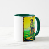 Mug Tarot Card Illustration, The Fool (Devant droit)