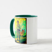 Mug Tarot Card Illustration, The Fool (Devant gauche)