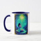 Mug Tarot Card Illustration, The Star (Gauche)