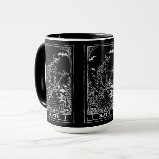 Mug Tarot de la mort (Devant gauche)