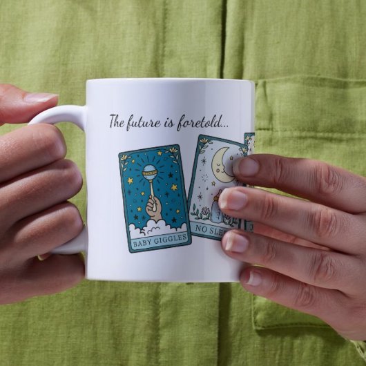 Mug Tarot Grossesse bébé garçon Révélation pour la fam