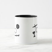 Mug Tarot Lemniscate : Magicien & Éléments (Centre)