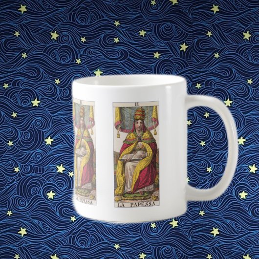 Mug Tarot Vintage haute prêtesse